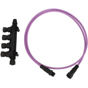 For Nmea 2000 4 Port Multiport T Connector M12 Waterproof With Wire Cable For Uk For Nmea 2000 4 Port Multiport T Connector M12 Waterproof With Wire Cable For Uk