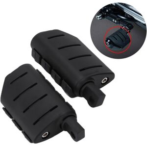 Motorcycle Footpegs Footrest Cnc Aluminum Alloy Rubber Fit For (Blac Sg5 Motorcycle Footpegs Footrest Cnc Aluminum Alloy Rubber Fit For (Blac Sg5