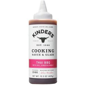 Kinders Thai BBQ Cooking Sauce & Glaze - 15.5 Oz - Cooking Sauce Kinders Thai BBQ Cooking Sauce & Glaze - 15.5 Oz - Cooking Sauce