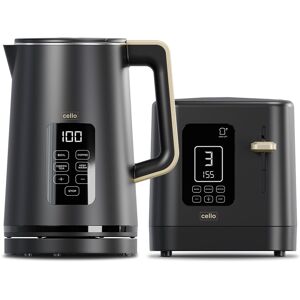 Cello Kettle And Toaster Set Digital 1.7l Kettle 2 Slice Fast Free Delivery Cello Kettle And Toaster Set Digital 1.7l Kettle 2 Slice Fast Free Delivery
