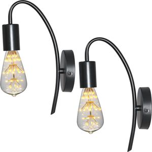 Does Not Apply E27 2 Piece Industrial Wall Sconce Ring Shape For Living Room, Bedroom, Hallway, Does Not Apply E27 2 Piece Industrial Wall Sconce Ring Shape For Living Room, Bedroom, Hallway,