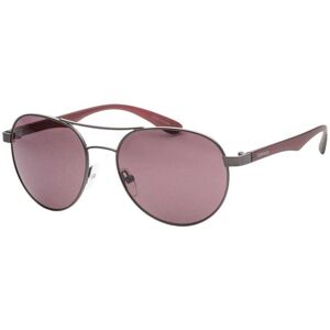 Calvin Klein Womens/ladies Matte Pilot Sunglasses / One Size Pink/gunmetal Grey Calvin Klein Womens/ladies Matte Pilot Sunglasses / One Size Pink/gunmetal Grey