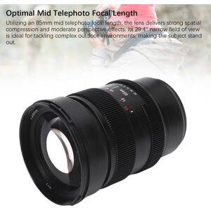 85mm F1.4 Large Aperture Full Frame Manual Focus Fixed Lens Metal Frame 85mm F1.4 Large Aperture Full Frame Manual Focus Fixed Lens Metal Frame