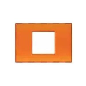 Bticino Spa Bticino Light Plate 2 Places Orange N4819aj Bticino Spa Bticino Light Plate 2 Places Orange N4819aj