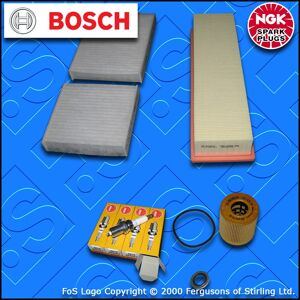 Bosch Service Kit For Citroen C3 Ii 1.4 8v Petrol Oil Air Cabin Filter Plugs 2010-2013 Bosch Service Kit For Citroen C3 Ii 1.4 8v Petrol Oil Air Cabin Filter Plugs 2010-2013