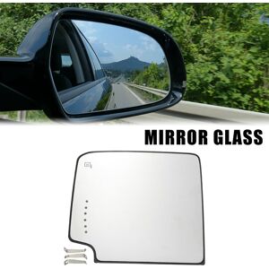 X Autohaux Car Left Upper Side Rearview Mirror Glass Heated For Chevrolet Silverado 1500 X Autohaux Car Left Upper Side Rearview Mirror Glass Heated For Chevrolet Silverado 1500