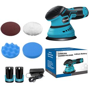 Cordless Car Polisher Electric Auto Polishing Machine Home Cleaning Metal ▪ Cordless Car Polisher Electric Auto Polishing Machine Home Cleaning Metal ▪