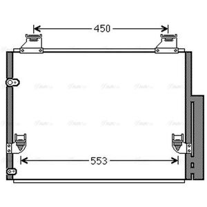 Ava Cooling Ava Aircon Condenser To5563d For Toyota Hilux Mk Vii (2005) Hilux 2.5 D4d Etc Ava Cooling Ava Aircon Condenser To5563d For Toyota Hilux Mk Vii (2005) Hilux 2.5 D4d Etc
