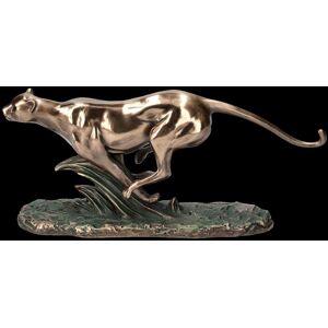 Veronese Running Cheetah Decorative Figure Animal Decoration Bronze 12cm Veronese Running Cheetah Decorative Figure Animal Decoration Bronze 12cm