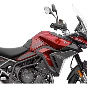 Triumph Tiger 900 2024 + Clear Eazi-Grip Streamline Tank Grip Traction Pads Triumph Tiger 900 2024 + Clear Eazi-Grip Streamline Tank Grip Traction Pads