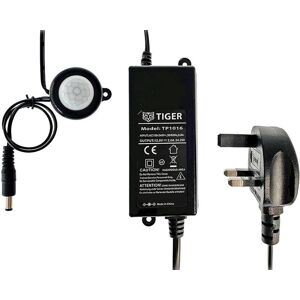 Tiger Power Supplies 12v, 2a, 24w Power Supply With Pir Motion Sensor - Tp1016-Pir Tiger Power Supplies 12v, 2a, 24w Power Supply With Pir Motion Sensor - Tp1016-Pir