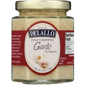 Garlic Minced Water 6 Oz By Delallo Garlic Minced Water 6 Oz By Delallo