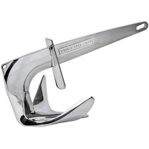 Trefoil Anchor 7.5 Kg W/anti-Water Plate - 1 Pc Osculati - 01.120.07 - 0112007 Trefoil Anchor 7.5 Kg W/anti-Water Plate - 1 Pc Osculati - 01.120.07 - 0112007