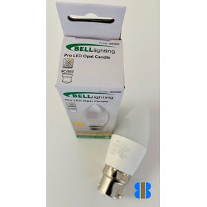 Box 10 Bell Lighting 60500 2.1w Pro Led Opal Candle Bc B22 250lm 2700k Box 10 Bell Lighting 60500 2.1w Pro Led Opal Candle Bc B22 250lm 2700k
