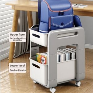 2-Tier Rolling Storages Cart 4 Wheels Small Cart Rack 2-Tier Rolling Storages Cart 4 Wheels Small Cart Rack