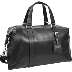 A1 Fashion Goods Real Black Leather Holdall Mid Size Padded Laptop Section Weekend Travel Duffle A1 Fashion Goods Real Black Leather Holdall Mid Size Padded Laptop Section Weekend Travel Duffle
