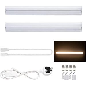 30cm Led Under Cabinet Light, 5w 3000k Warm White Connectible With On/off Switch 30cm Led Under Cabinet Light, 5w 3000k Warm White Connectible With On/off Switch