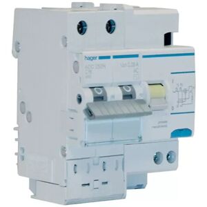 Hager Differential Magnetothermal Lifesaver 2 Poles 30ma 10a 4 5ka C 4m Hager Differential Magnetothermal Lifesaver 2 Poles 30ma 10a 4 5ka C 4m