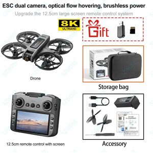 Does Not Apply New Drone 8k Hd Aerial Photography Brushless Motor Dual Camera Drone With Screen Does Not Apply New Drone 8k Hd Aerial Photography Brushless Motor Dual Camera Drone With Screen