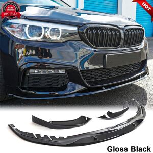 Carmotoring For Bmw 5 Series G30 G31 G38 540i M-Sport Glossy Black Front Bumper Lip Spoiler Carmotoring For Bmw 5 Series G30 G31 G38 540i M-Sport Glossy Black Front Bumper Lip Spoiler