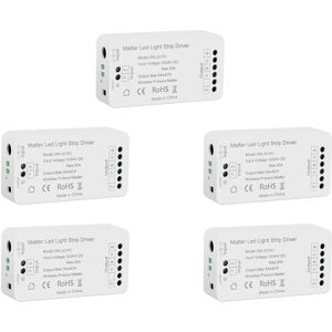 Sodial 5x Matter Wifi Led Strip Light Controller Cw Controller Led Strip1975 Sodial 5x Matter Wifi Led Strip Light Controller Cw Controller Led Strip1975
