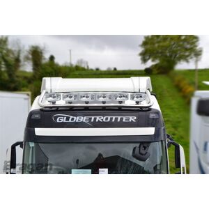 Bragan™ Roof Bar + Flush Leds + Spot Light For Volvo Fm 5 Globetrotter Xl 21+ Stainless Bragan™ Roof Bar + Flush Leds + Spot Light For Volvo Fm 5 Globetrotter Xl 21+ Stainless