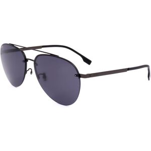 Hugo Boss Boss 1537/f/sk V81 Dark Ruthenium Black 62/15/145 Man Sunglasses Hugo Boss Boss 1537/f/sk V81 Dark Ruthenium Black 62/15/145 Man Sunglasses