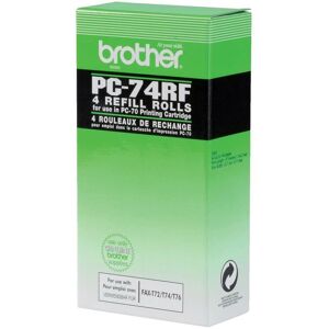Genuine Brother Pc-74rf 4x Refil Rolls Vat Inc Sealed Genuine Brother Pc-74rf 4x Refil Rolls Vat Inc Sealed