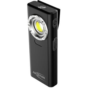 Ansmann 9w Cob Led Rechargeable Worklight, 5500k - 7500k, 1200lm, Black - 1600-0564 Ansmann 9w Cob Led Rechargeable Worklight, 5500k - 7500k, 1200lm, Black - 1600-0564
