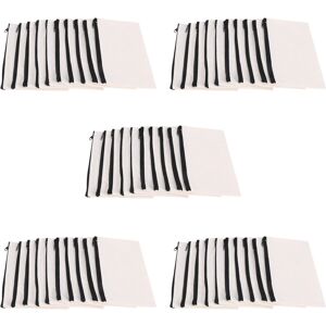 Sodial 50pcs Canvas Makeup Bags Canvas Zipper Pouch Bags Pencil Case Blank Diy3725 Sodial 50pcs Canvas Makeup Bags Canvas Zipper Pouch Bags Pencil Case Blank Diy3725