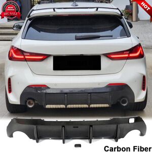 Carmotoring For Bmw 1series F40 118i M-Sport 20-22 Rear Bumper Lip Spoiler Real Carbon Fiber Carmotoring For Bmw 1series F40 118i M-Sport 20-22 Rear Bumper Lip Spoiler Real Carbon Fiber