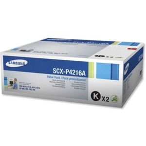 Genuine Samsung Scx-P4216a Twin Black Toner Cartridges New Genuine Samsung Scx-P4216a Twin Black Toner Cartridges New