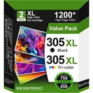 305xl Ink Cartridges Replacement For Hp 305 Ink Cartridges Black And Colour, Pri 305xl Ink Cartridges Replacement For Hp 305 Ink Cartridges Black And Colour, Pri