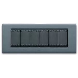 Ave Spa Zama45 Metal Plate 6 Modules Gray Slate 45p96ga Zama Series Ave Spa Zama45 Metal Plate 6 Modules Gray Slate 45p96ga Zama Series