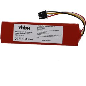 Vhbw Battery For Xiaomi Roborock S6 Maxv S6v50-00 Tanos-V 5000mah 14.4v Vhbw Battery For Xiaomi Roborock S6 Maxv S6v50-00 Tanos-V 5000mah 14.4v