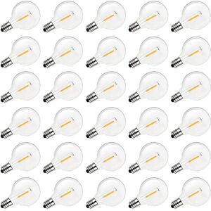 Sodial 2x(G40 Led Replacement Light Bulbs, E12 Screw Base Shatterproof Globe Bulbs7716 Sodial 2x(G40 Led Replacement Light Bulbs, E12 Screw Base Shatterproof Globe Bulbs7716