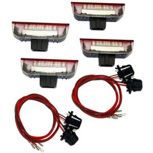 Sodial 8pcs Car Led Door Warning Light Welcome Projector For 6 7 Mk5 Mk6 B6 B71039 Sodial 8pcs Car Led Door Warning Light Welcome Projector For 6 7 Mk5 Mk6 B6 B71039