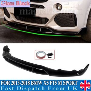 Magickit Front Splitter Spoiler Lip Kit Gloss Blk For Bmw X5 F15 M Performance 2013-2018 Magickit Front Splitter Spoiler Lip Kit Gloss Blk For Bmw X5 F15 M Performance 2013-2018