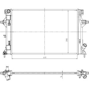 Nrf 550035 Engine Cooling Radiator Aluminium Replacement For Hyundai Elantra I30 Nrf 550035 Engine Cooling Radiator Aluminium Replacement For Hyundai Elantra I30