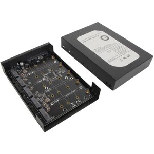 5 Port M.2 Ssd To 3.5inch Sata3.0 Adapter 6gbps Jbod Enclosure Adapter Kit 5 Port M.2 Ssd To 3.5inch Sata3.0 Adapter 6gbps Jbod Enclosure Adapter Kit