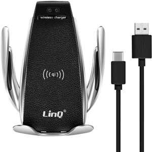 LinQ Car Mount with Wireless QI Charger - 360° Rotatable for 3.5-6.5'' Phones LinQ Car Mount with Wireless QI Charger - 360° Rotatable for 3.5-6.5'' Phones