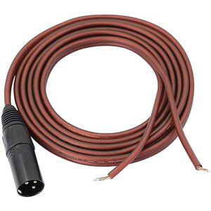 Sodial 6x(Xlr Speaker Wire, Speaker Bare Cable To Xlr Plug, Gold Plated Xlr 3 Pin2635 Sodial 6x(Xlr Speaker Wire, Speaker Bare Cable To Xlr Plug, Gold Plated Xlr 3 Pin2635