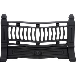 Gallery Victorian / Georgian Fire Front Bar Fret Fender Black B1 Cast Iron Coal Gallery Victorian / Georgian Fire Front Bar Fret Fender Black B1 Cast Iron Coal