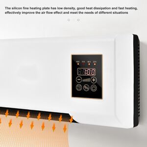 (Eu Plug 220v)Electric Air Conditioner Cooling Heating Wall Mount Easy (Eu Plug 220v)Electric Air Conditioner Cooling Heating Wall Mount Easy