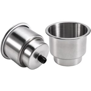Sodial 3x(2pcs Stainless Steel Cup Drink Holders For Marine Boat Car Truck Rv W S1q1) Sodial 3x(2pcs Stainless Steel Cup Drink Holders For Marine Boat Car Truck Rv W S1q1)