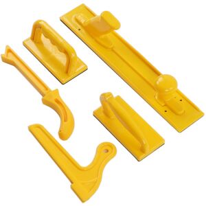 5pcs Safety Push Block Stick Hand Protection Tool Set Kit For Table Saw✈ 5pcs Safety Push Block Stick Hand Protection Tool Set Kit For Table Saw✈