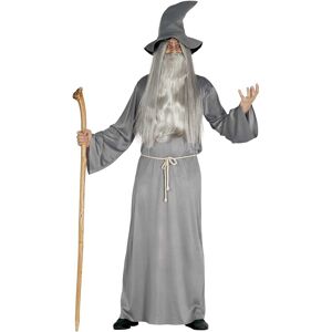 Fiestas Guirca Mens The Magician Costume Set / L Grey Fg529 Fiestas Guirca Mens The Magician Costume Set / L Grey Fg529