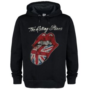 Rolling Stones Uk Tongue Amplified Black Small Hoodie Sweatshirt Rolling Stones Uk Tongue Amplified Black Small Hoodie Sweatshirt