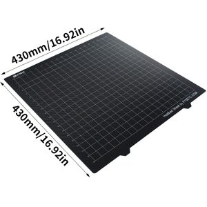 430x430mm Pei Build Plate 3d Print Bed Double Side Powder-Coating Pei + Smooth 430x430mm Pei Build Plate 3d Print Bed Double Side Powder-Coating Pei + Smooth