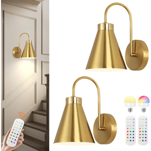 Does Not Apply Battery Operated Wall Lights, Gold Rechargeable Wall Light Indoor With Remote An Does Not Apply Battery Operated Wall Lights, Gold Rechargeable Wall Light Indoor With Remote An
